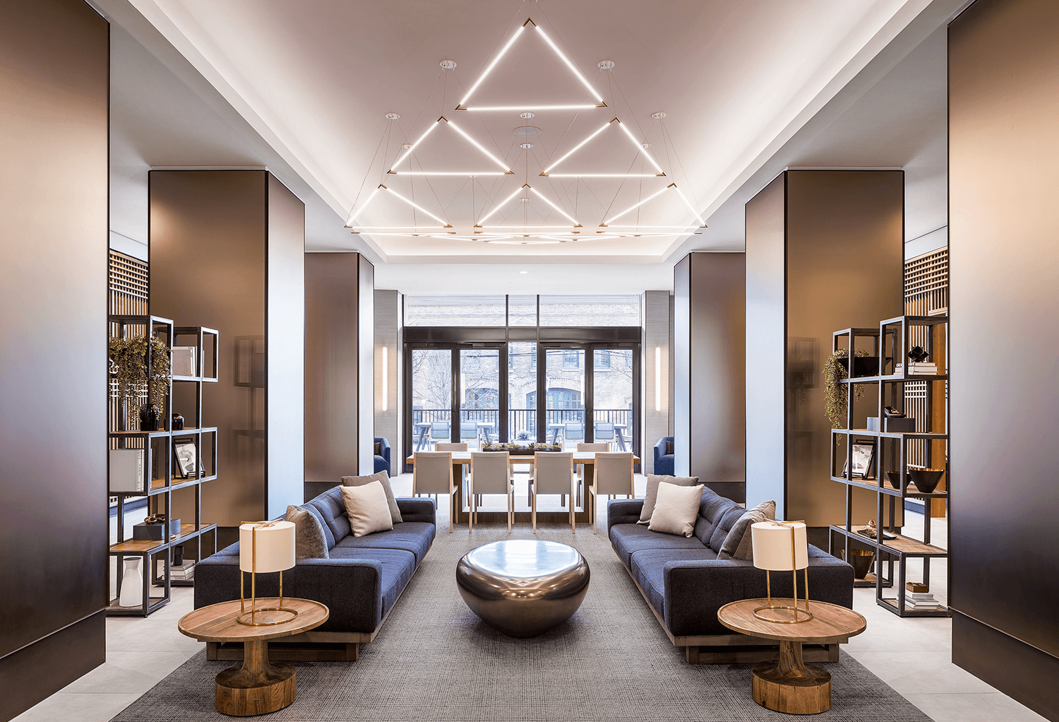 lobby apartment