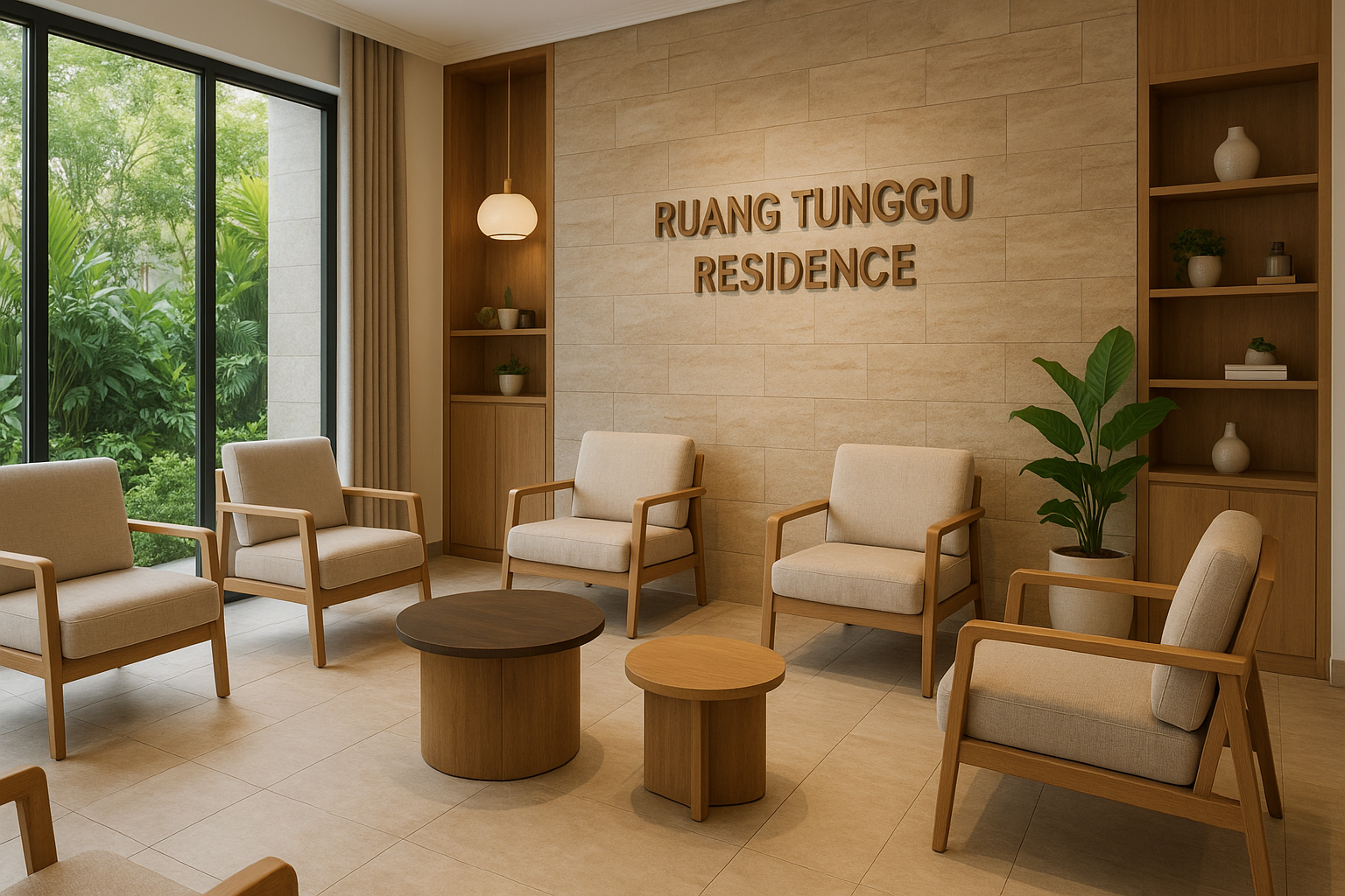 ruang tunggu residence