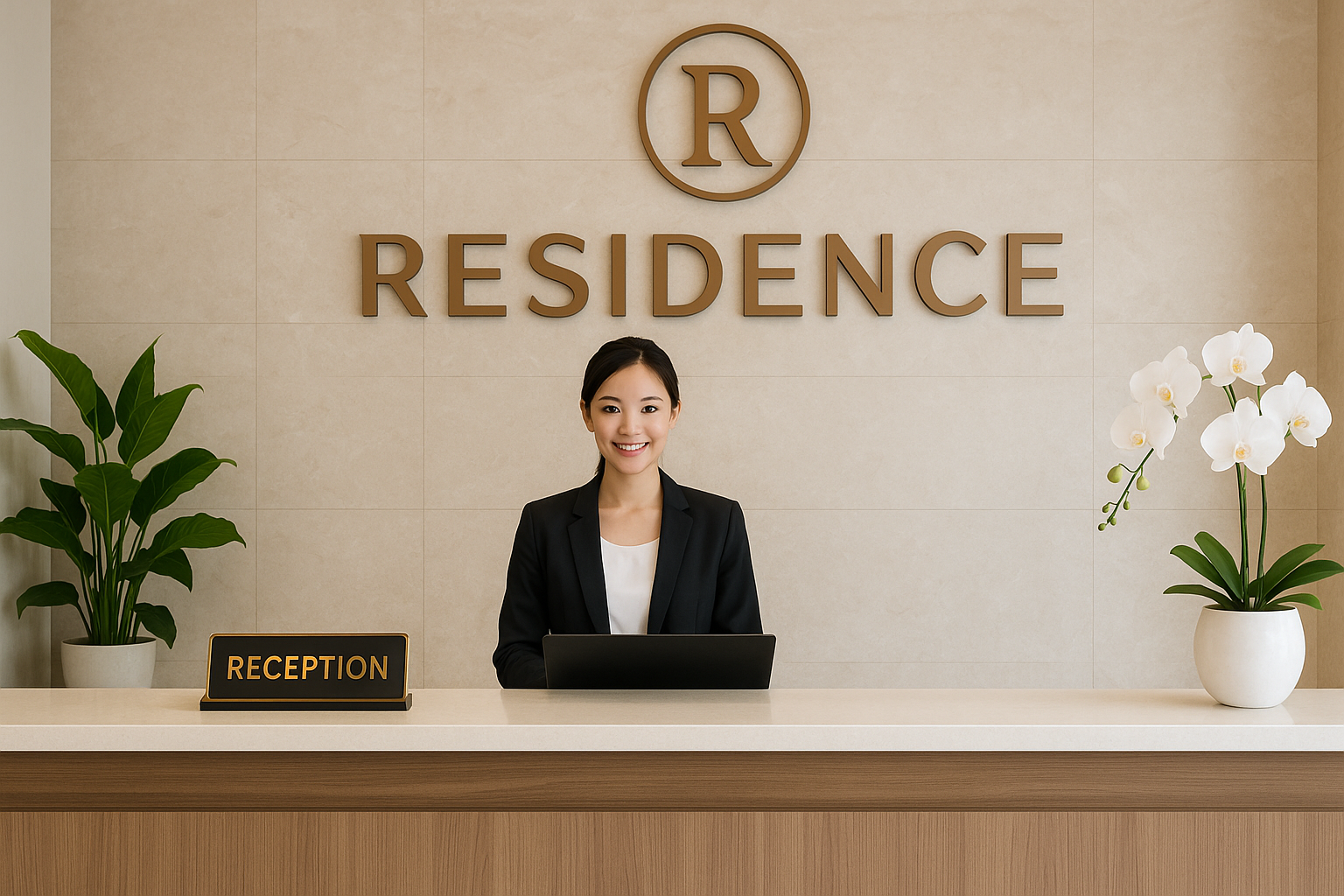 resepsionis residence