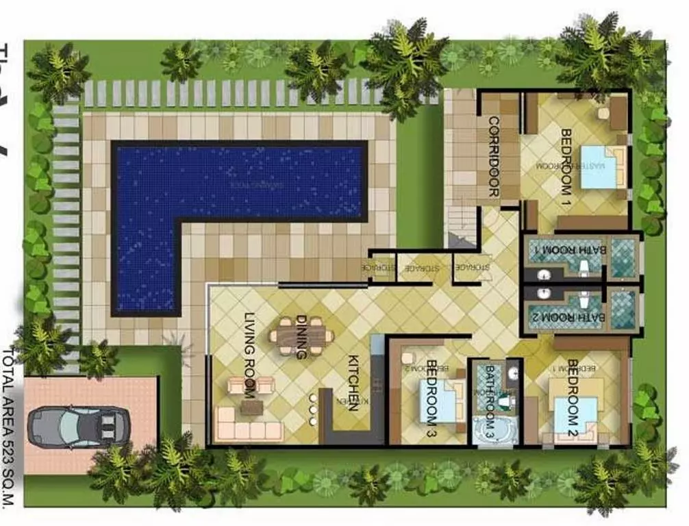 Denah Rumah Minimalis