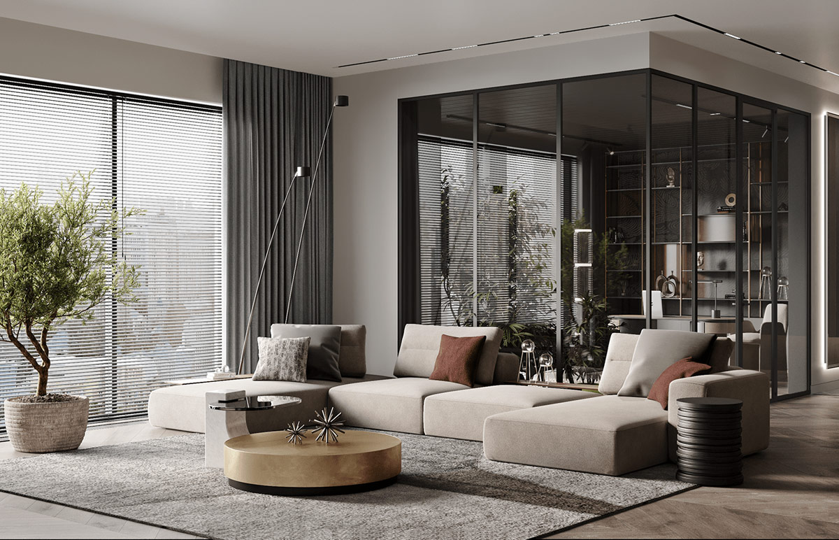 Glass Wall Lounge