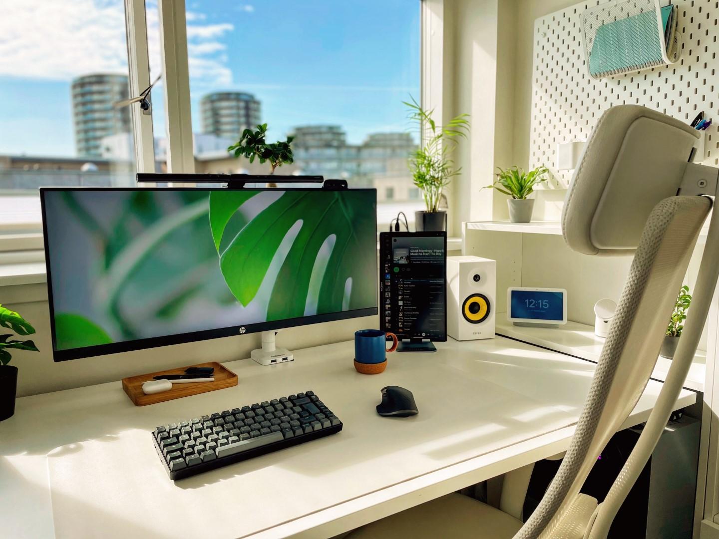 Sunlit Workspace