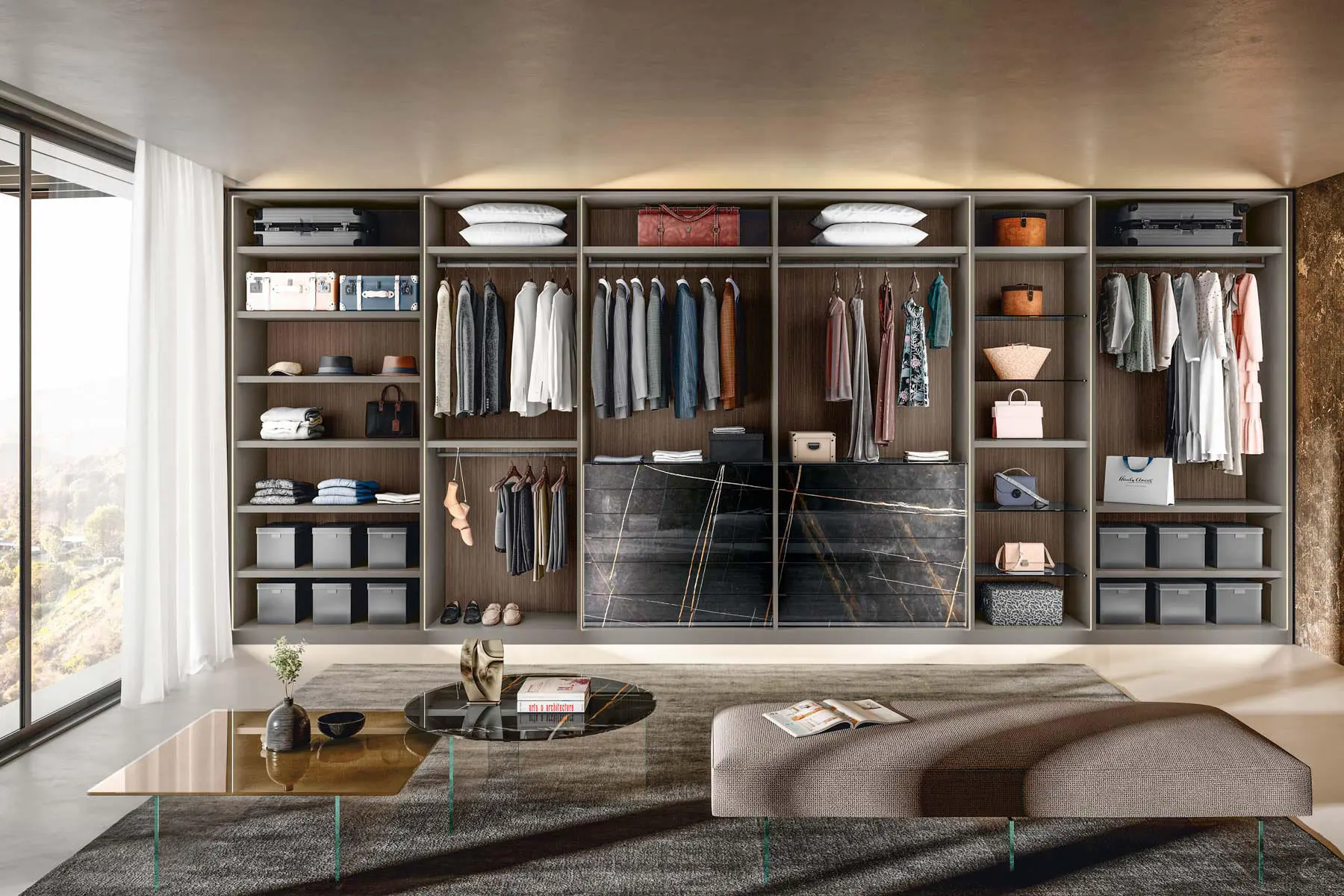 Walk in closet