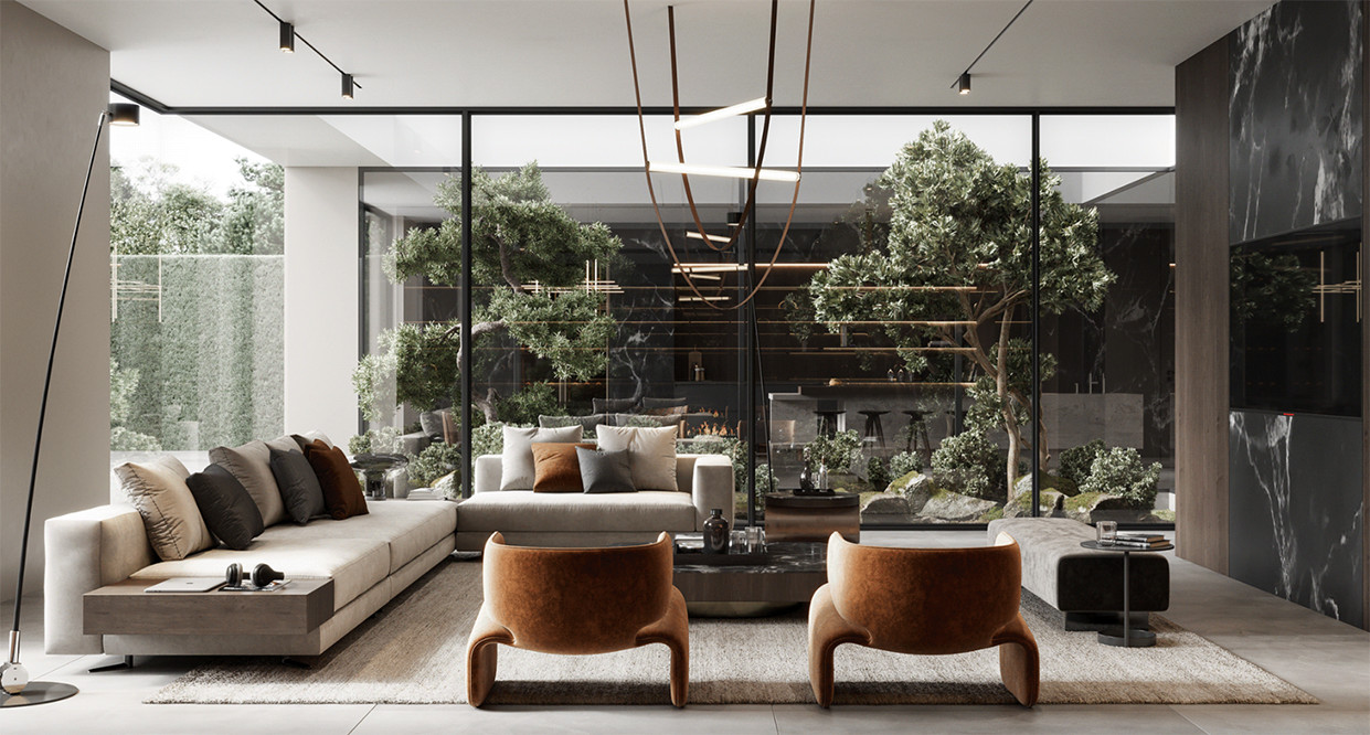 Interior Rustic Tropikal