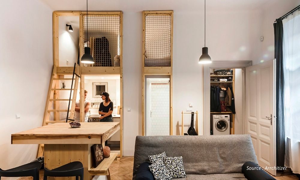Apartemen Studio Minimalis, Nyaman, dan Hemat Ruang