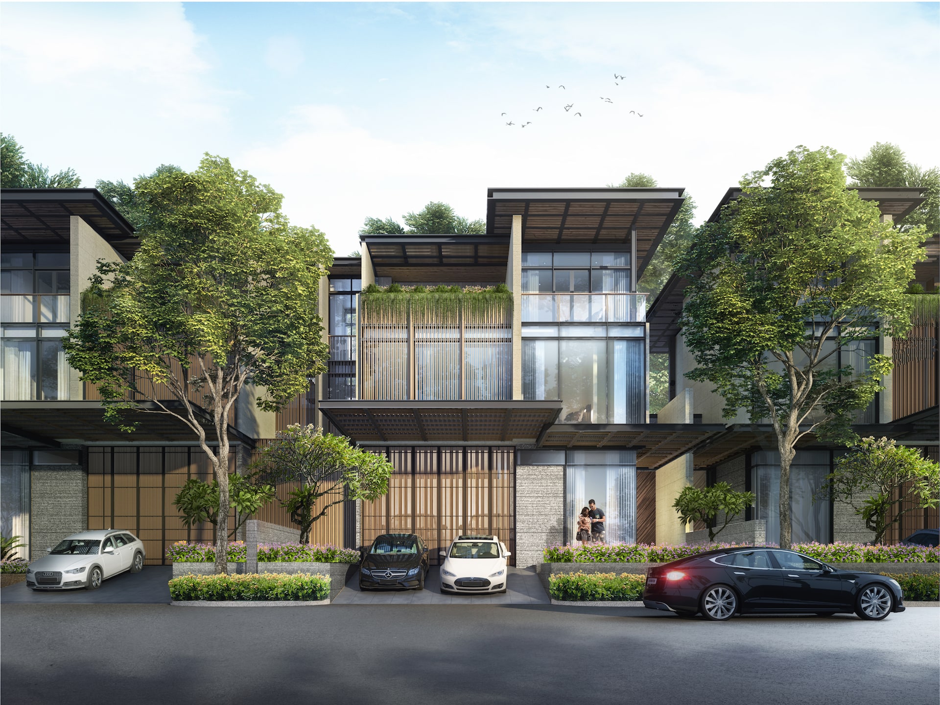 Desain Hunian Tropis Interior dan Eksterior yang Nyaman