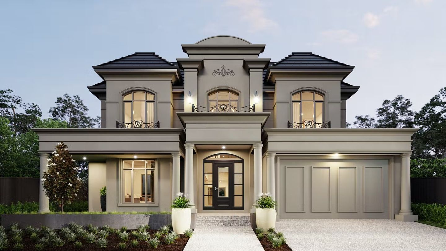 Rumah Mediterania Klasik