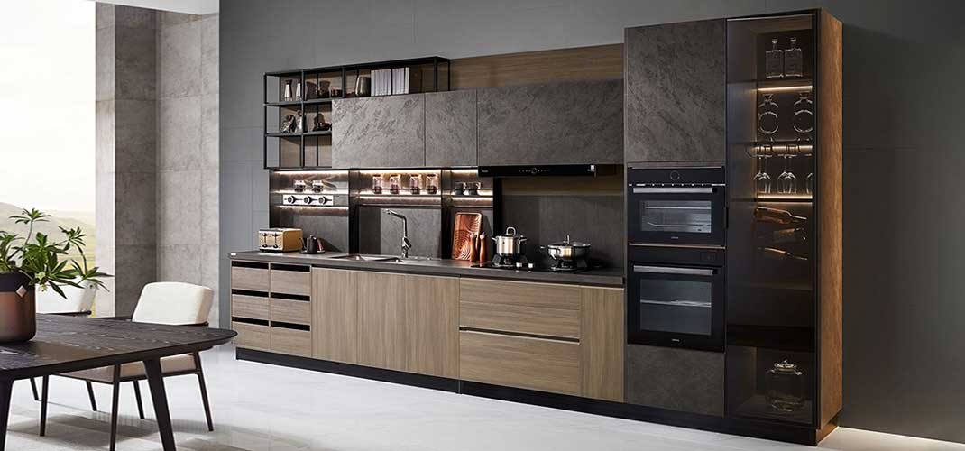 one wall kitchen