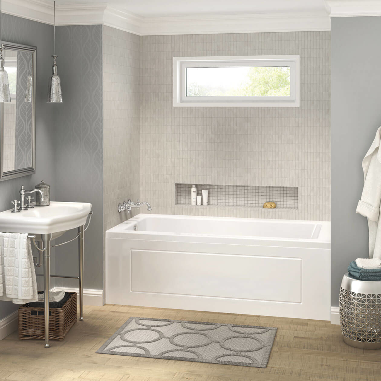 Alcove Bathtub