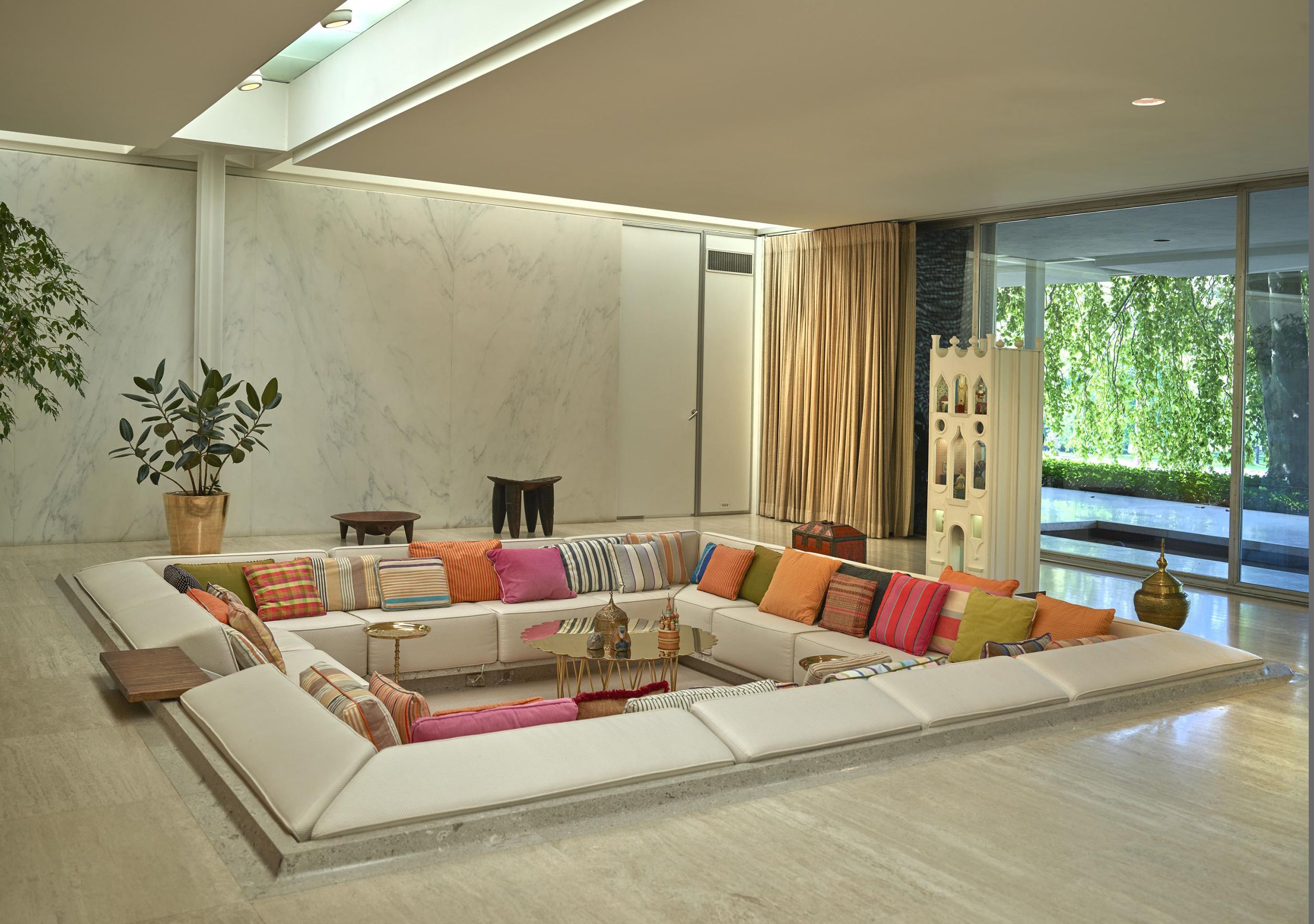 Sunken Living Room