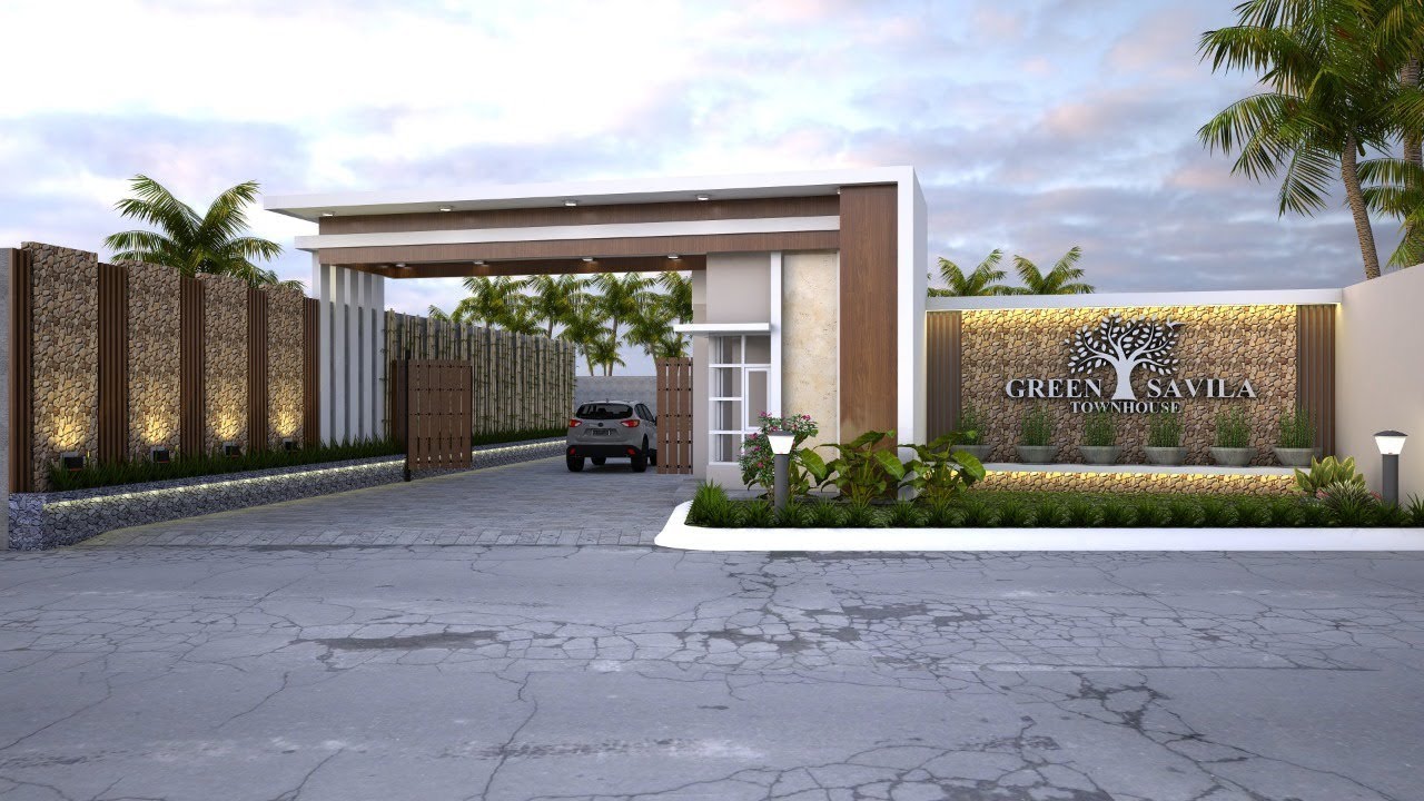 Gerbang Utama Perumahan: Integrasi Sistem Keamanan dan Pengawasan Canggih