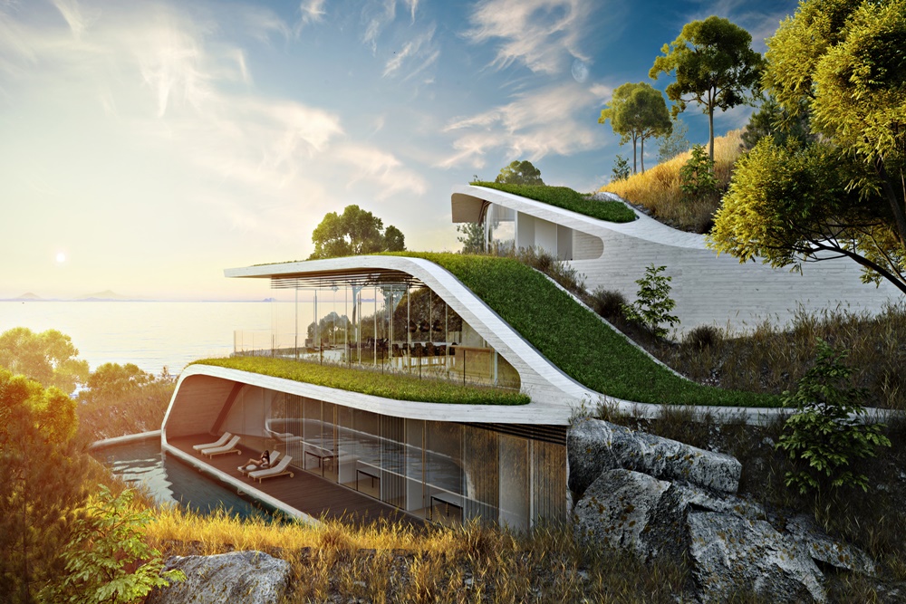 Desain Rumah Futuristik