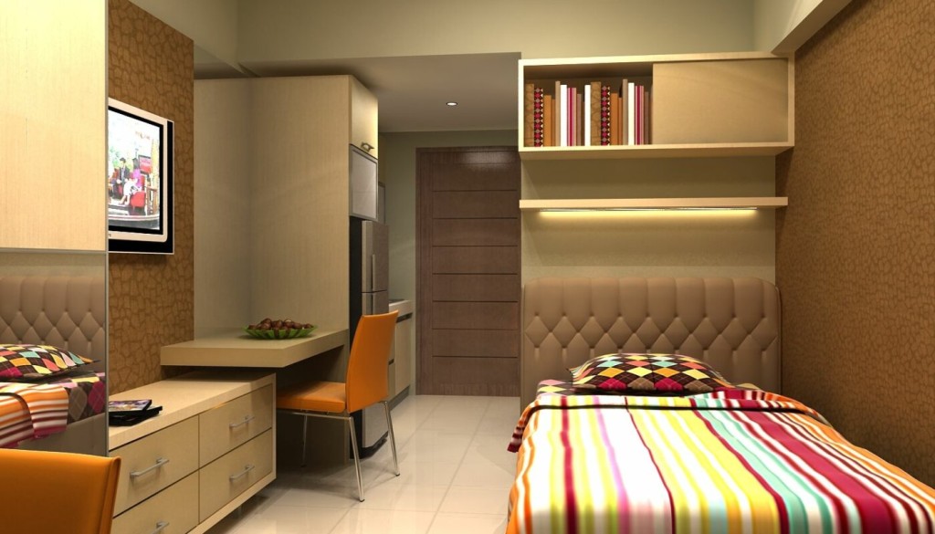 Apartemen Studio Minimalis