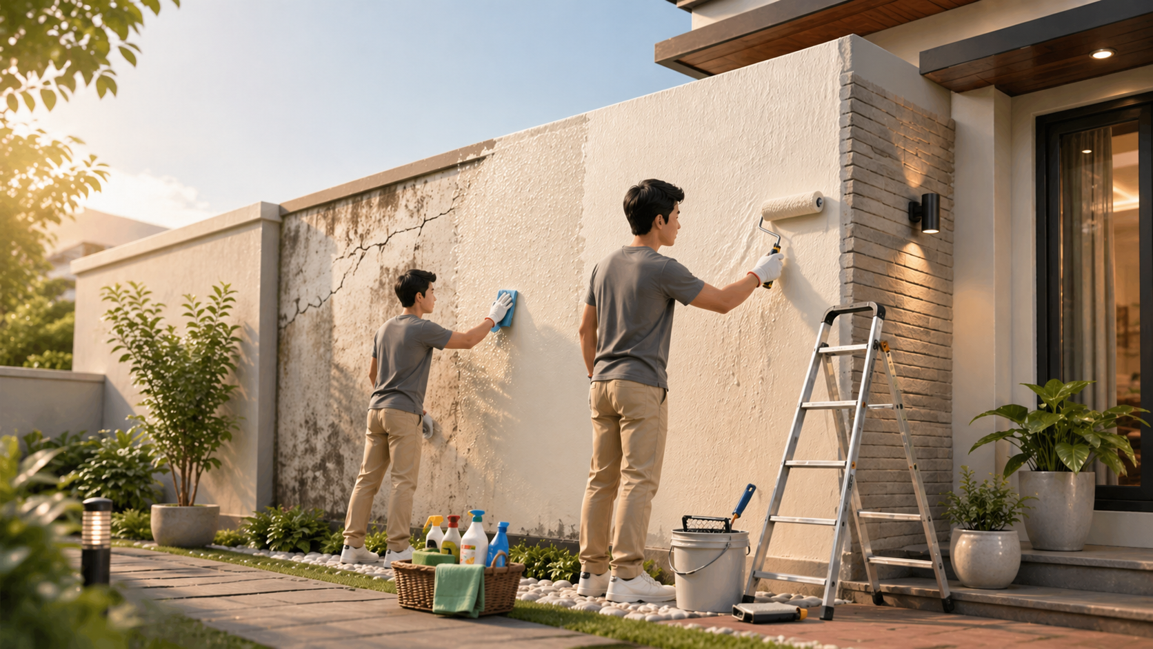 Cara Merawat Dinding Rumah