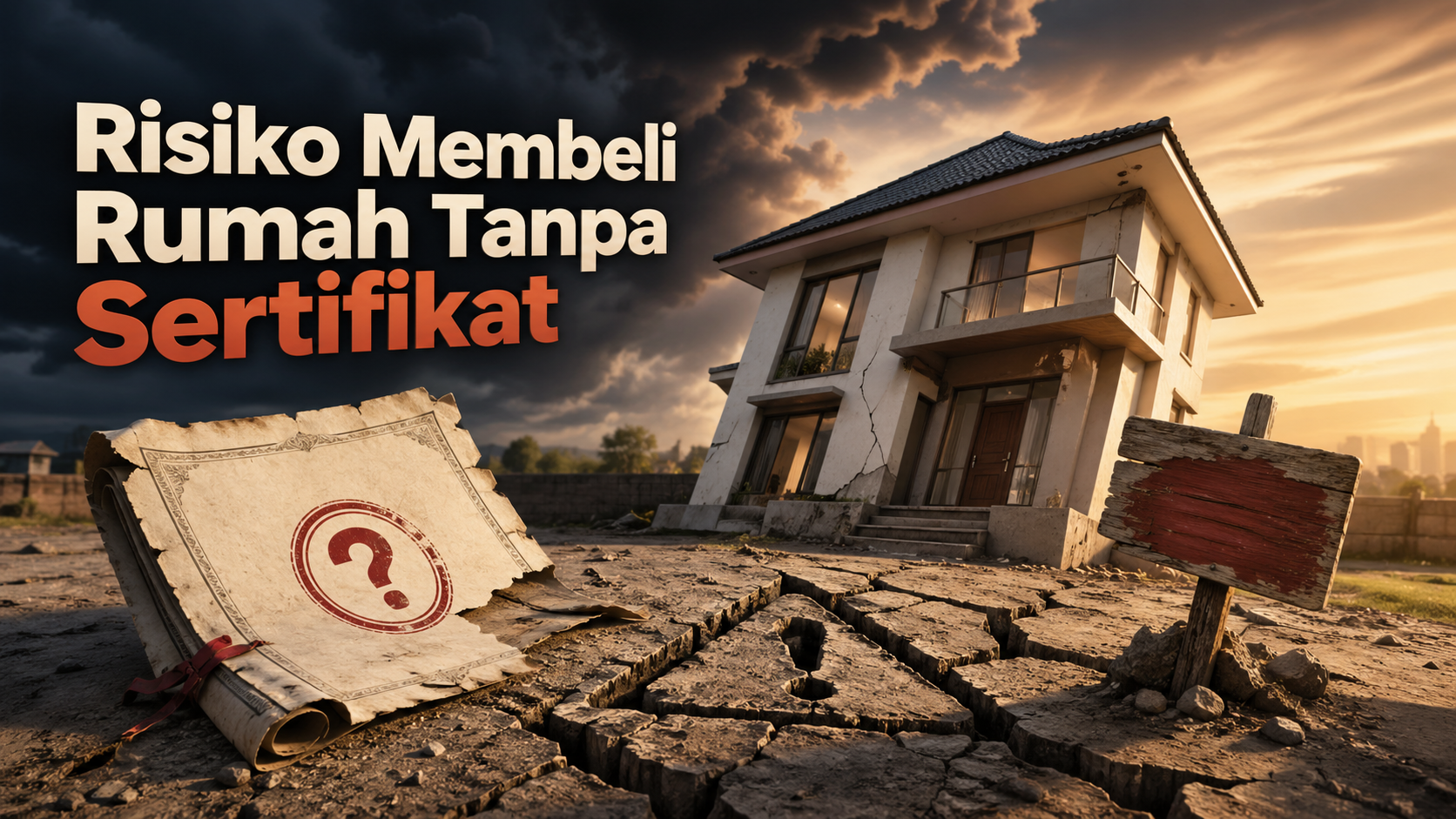 Risiko Membeli Rumah Tanpa Sertifikat