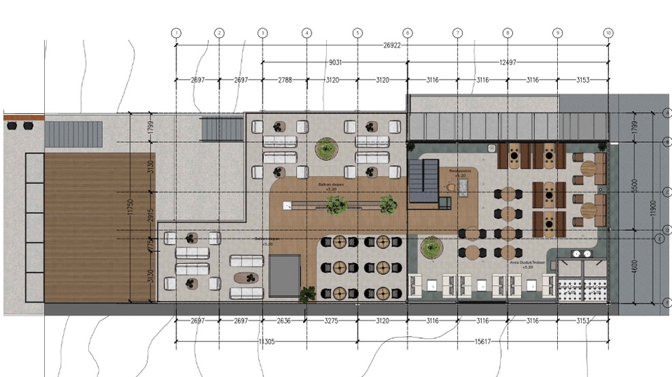 Layout Bangunan Fungsional