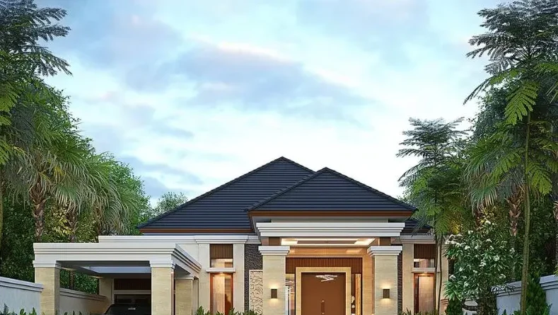Desain Rumah Tropis