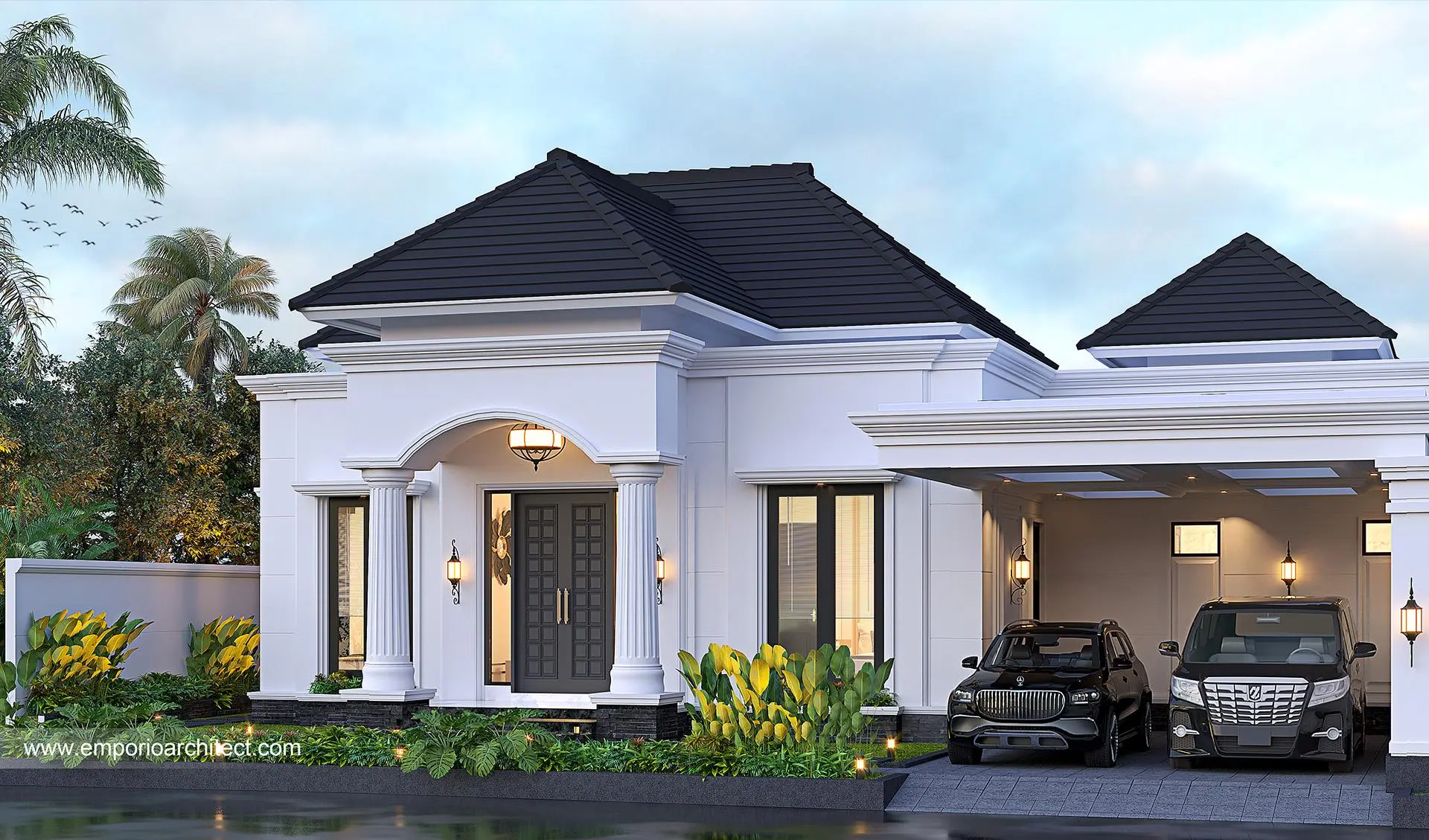 Desain Fasad Klasik