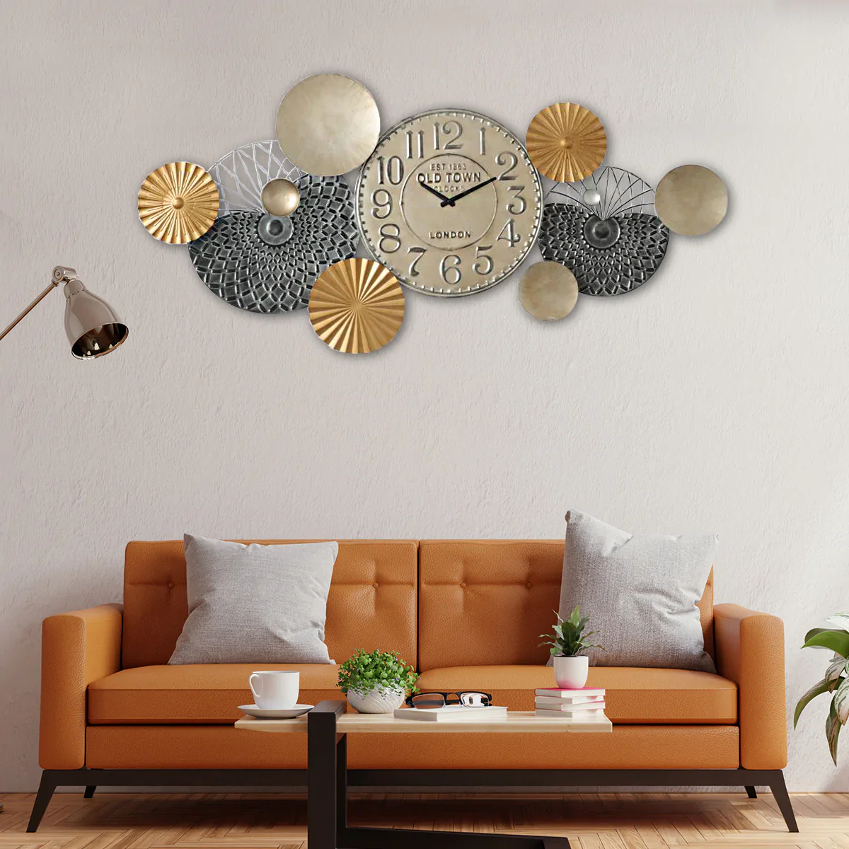 Wall Clock Decorative